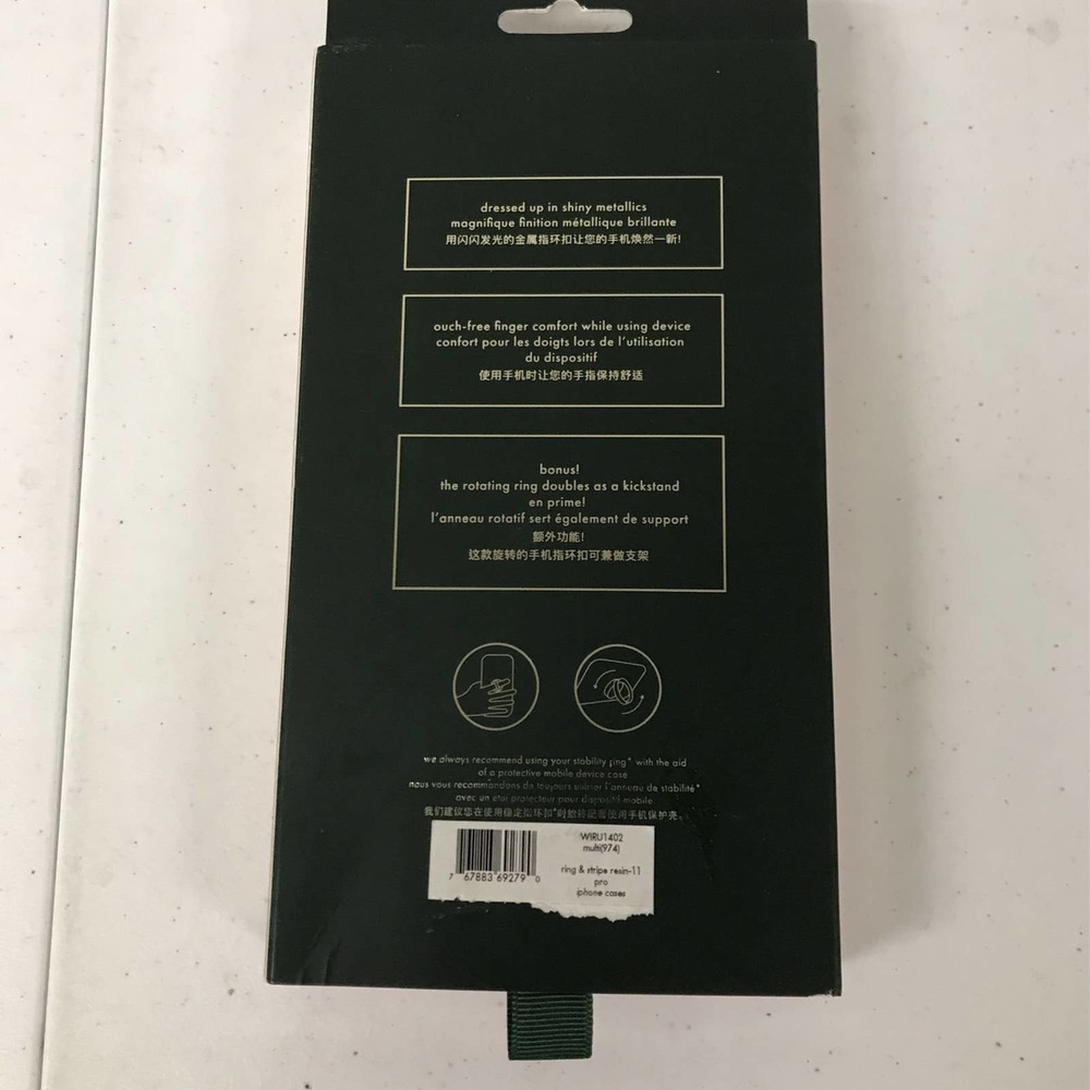 Kate Spade New York Ring & Stripe Resin iPhone 11 Pro Case - Picture 5 of 6